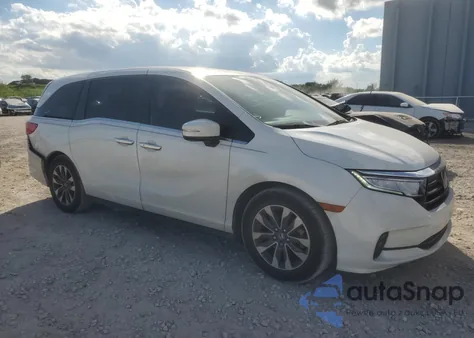 2022 Honda Odyssey Exl from USA, damaged, VIN 5FNRL6H75NB064496